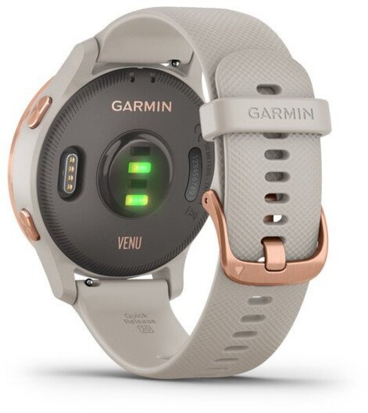 Garmin 010-02173-11 Venu, GPS Smartwatch with Bright Touchscreen Display,  Features Music, Body Energy Monitoring, Animated Workouts, Pulse Ox Sensor