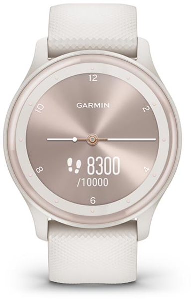 【美品】Garmin Vivomove Sport White (0819) Garmin vivomove Sport - Bike Shop | Bike Works Kona