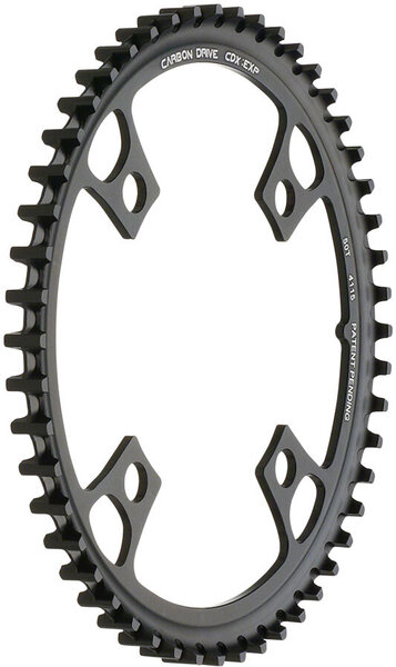 Gates Carbon Drive CDX Front Pulley 46T – 5-Bolt 130mm BCD – Belt Drive Chainring