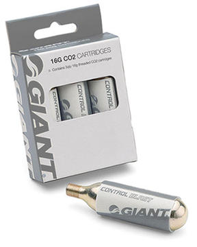 Giant Control Blast 16-gram Threaded CO2 Cartridges (3-Pack)