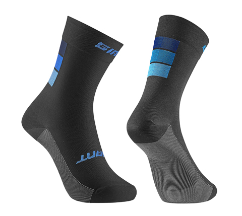 Giant Elevate Socks Color: Black/Blue