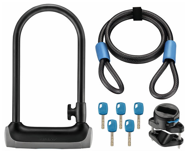 Giant SureLock Protector 2 DT U-Lock and Cable Combo Pack