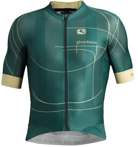 dark green cycling jersey