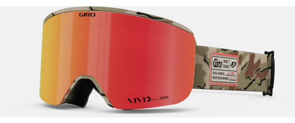 Giro Axis Color | Lens: Green Surplus | Vivid Ember|Vivid Infrared