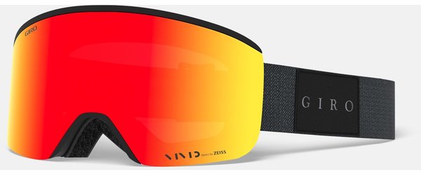 Giro Axis Goggle Color | Lens: Black Mono | Vivid Ember|Vivid Infrared
