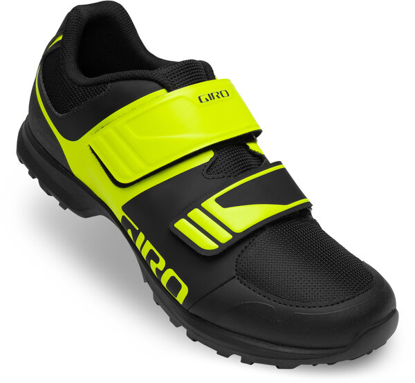 Giro Berm Shoe Color: Black/Citron Green