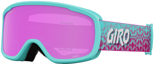 Giro Buster Goggle Color | Lens | Size: Glaze Blue Cover Up | Amber Pink | One Size