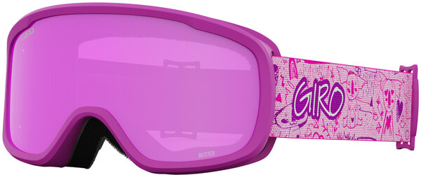 Giro Buster Goggle Color | Lens | Size: Purple Koala | Amber Pink | One Size