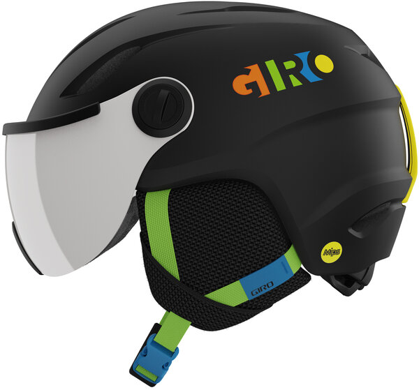 Giro Buzz MIPS Helmet Color: Matte Black/Party Blocks