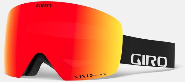 Giro Contour Goggle Color | Lens: Black Wordmark | Vivid Ember|Vivid Infrared