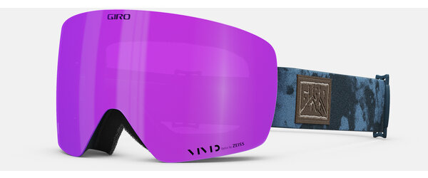 Giro Contour RS Goggle Color | Lens: Ano Harbor Blue Cloud Dust | Vivid Pink