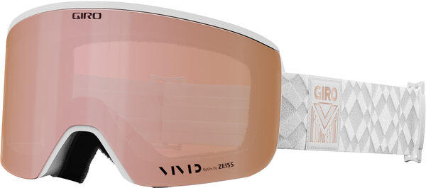 Giro Ella Goggle Color | Lens | Size: White Limitless | Vivid Rose Gold | One Size