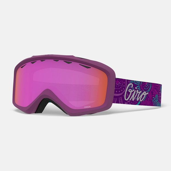 Giro Grade Goggle Color | Lens: Psych Blossom | Amber Pink