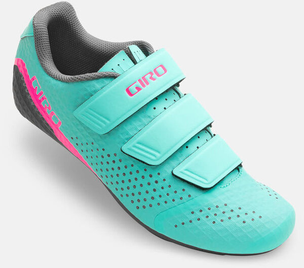 Giro Stylus W Shoe Color: Screaming Teal/Neon Pink