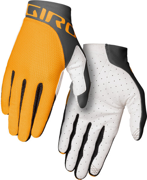Giro Trixter Glove Color: Glaze Yellow/Portaro Grey