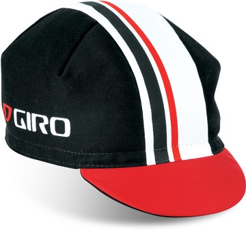 Giro Classic Cotton Cap Color: Black/White/Red