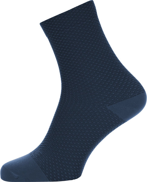 Gore Wear C3 Dot Mid Socks Color: Orbit Blue/Deep Water Blue 