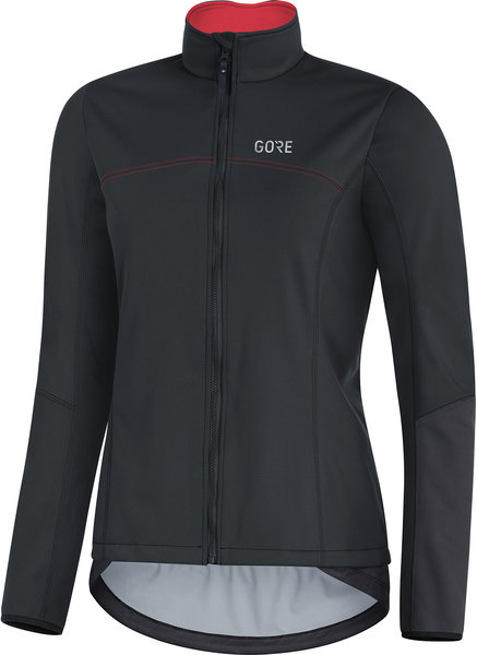 Gore Wear C5 Women GORE WINDSTOPPER Thermo Jacket Color: Black/Terra Grey