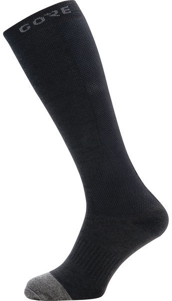 Gore Wear M Thermo Long Socks Color: Black/Graphite Grey