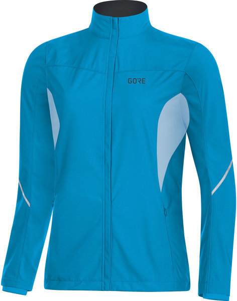 Gore R3 Windstopper Thermo Blue Warm Hoodie Women's Running Sport 100378-AH0