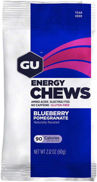 GU Energy Chews Flavor: Blueberry Pomegranate