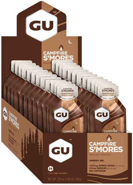 GU Energy Gel Flavor | Size: Campfire S'Mores | 24-pack