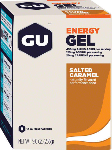 GU Energy Gel Flavor | Size: Salted Caramel | 8-pack
