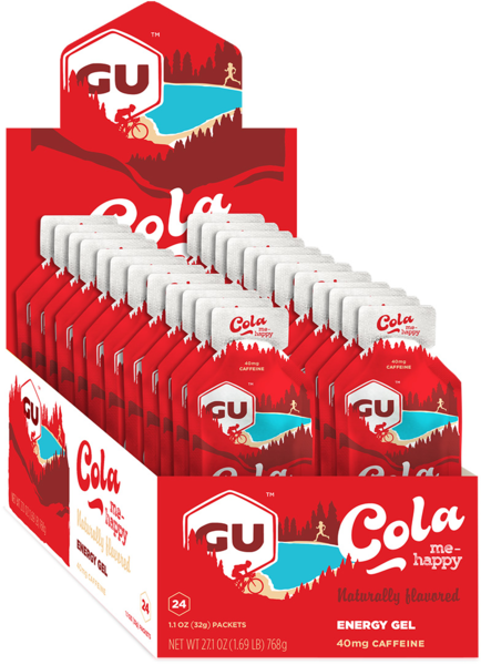 GU Energy Gel Flavor: Cola-Me-Happy