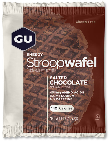 GU Energy Stroopwafel Flavor | Size: Salted Chocolate (GF) | Single Serving