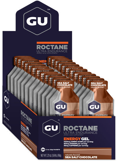 GU Roctane Energy Gel Flavor | Size: Sea Salt Chocolate | 24-pack