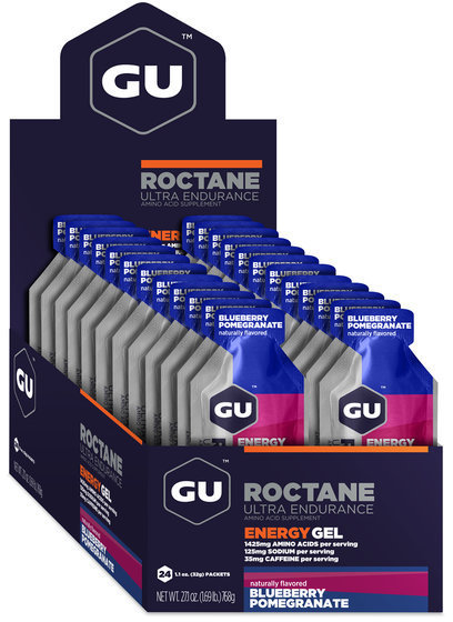 GU Roctane Energy Gel Flavor | Size: Blueberry Pomegranate | 24-pack