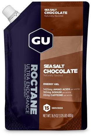 GU Roctane Energy Gel Flavor | Size: Sea Salt Chocolate | 15-serving