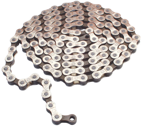 Gusset GS Chain Color | Length | Model | Width: Silver/Brown | 116 Links | 8-speed | 3/32-inch