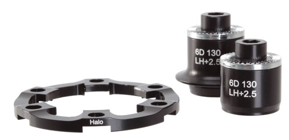 HALO Adapters, Spin Doctor 6-Drive Road Disc Hubs