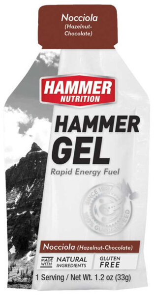 Hammer Nutrition Hammer Gel Flavor | Size: Nocciola (Hazelnut-Chocolate) | Single Serving