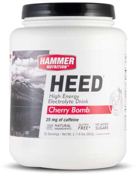 Hammer Nutrition HEED Sports Drink Flavor | Size: Cherry Bomb | 32-serving