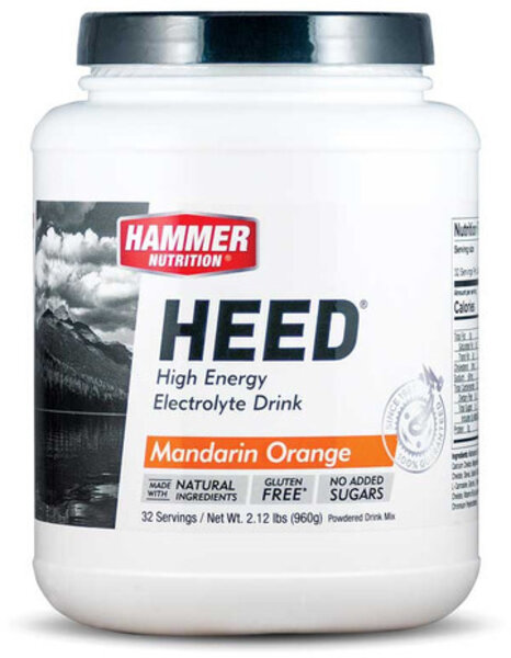 Hammer Nutrition HEED Sports Drink Flavor | Size: Mandarin Orange | 32-serving