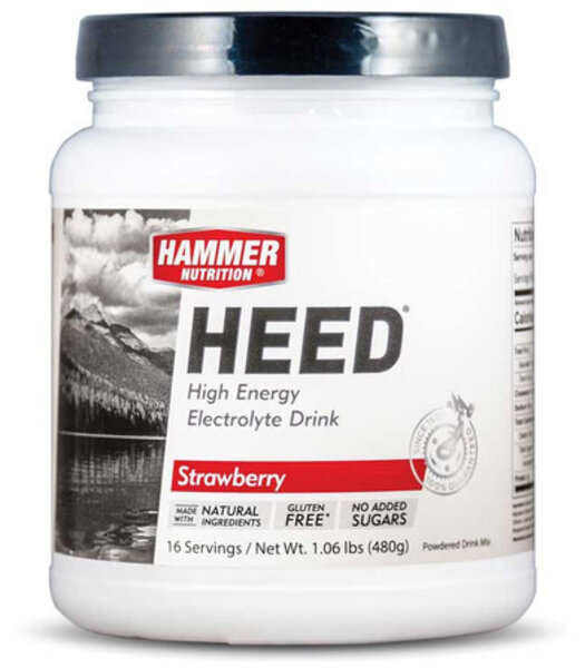 Hammer Nutrition HEED Sports Drink Flavor | Size: Strawberry | 16-serving