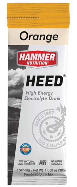 Hammer Nutrition HEED Sports Drink Flavor | Size: Mandarin Orange | Single Serving 12-pack