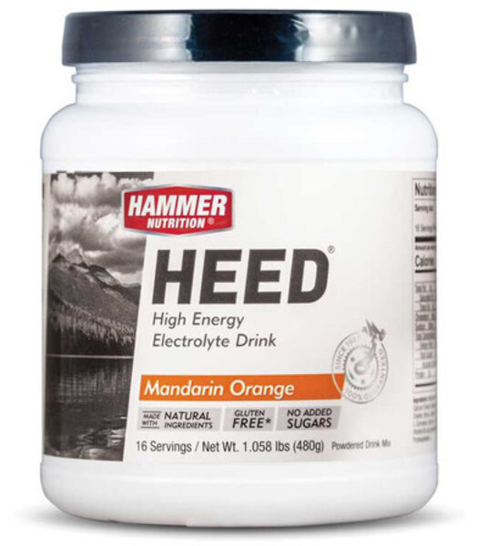 Hammer Nutrition HEED Sports Drink Flavor | Size: Mandarin Orange | 16-serving