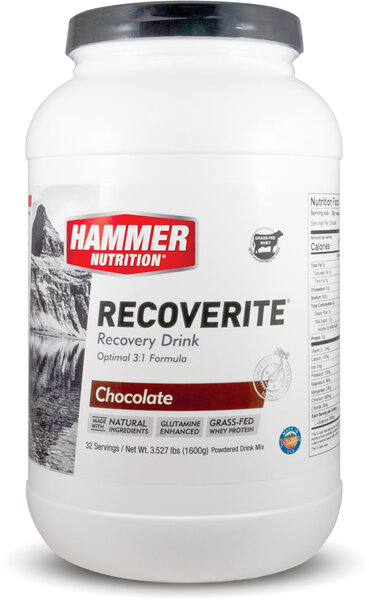 Hammer Nutrition Recoverite Flavor | Size: Chocolate | 32-serving