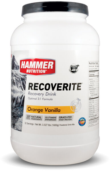 Hammer Nutrition Recoverite Flavor | Size: Orange Vanilla | 32-serving