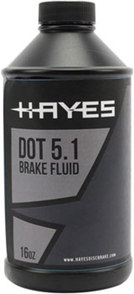 Hayes DOT 5.1 Brake Fluid, 16-ounce