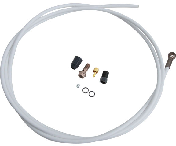 Hayes Hydraulic Tubing Kits Color | Length | Model | Type: White | 1900mm | Prime Series | Tubing Kit