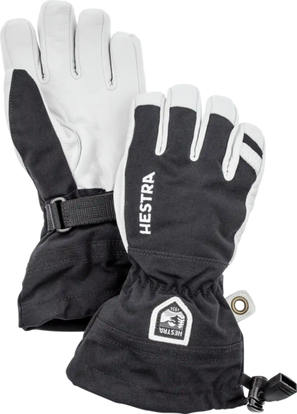 Hestra Gloves Army Leather Heli Ski Jr. 5 Finger