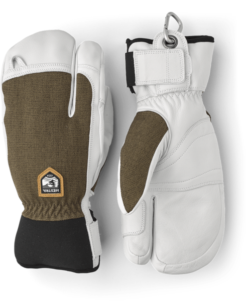 Hestra Gloves Army Leather Patrol 3 Finger