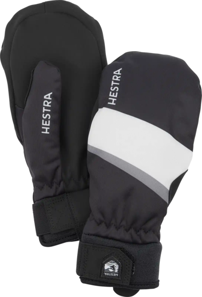 Hestra Gloves Tracker Jr. Mitt Color: Black Print