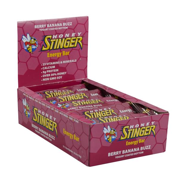 Honey Stinger Energy Bar Flavor | Size: Berry Banana Buzz | Single Serving 15-pack