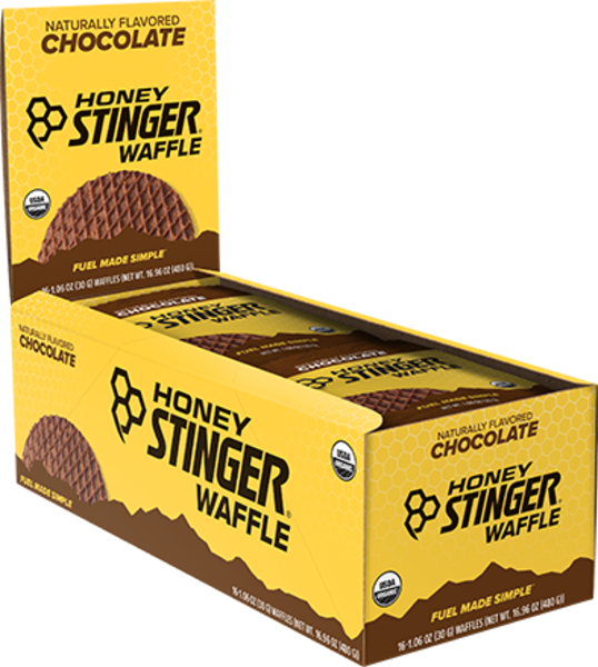 Honey Stinger Organic Waffle Flavor | Size: Chocolate | Single Serving 16-pack