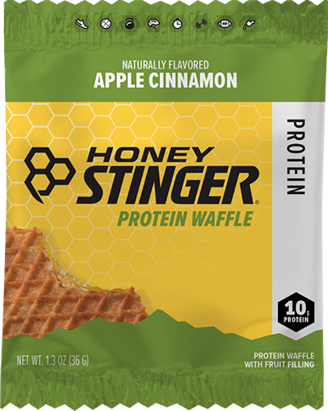 Honey Stinger Protein Waffle Flavor | Size: Apple Cinnamon | Single Serving